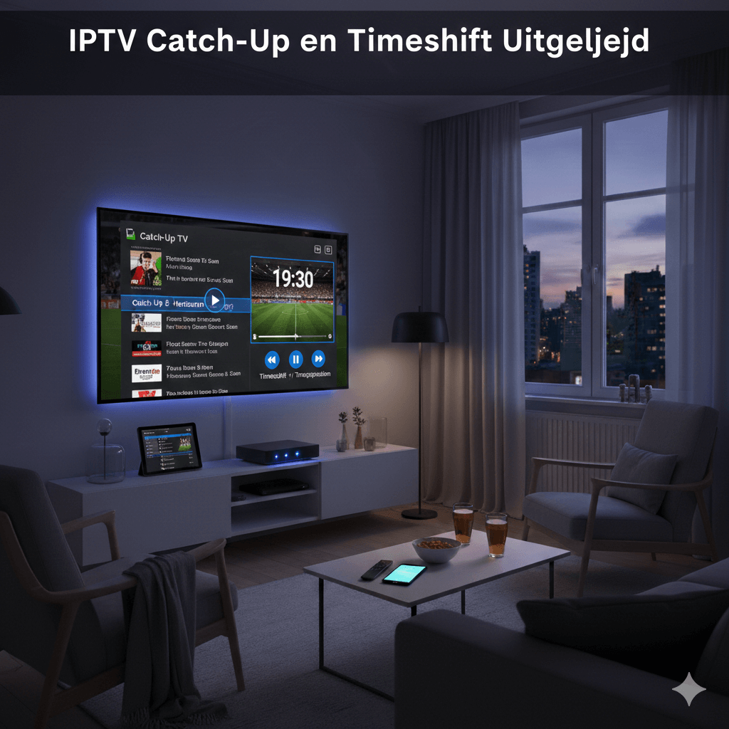 IPTV Catch-Up en Timeshift Uitgelegd 1 IPTV Catch-Up en Timeshift Uitgelegd