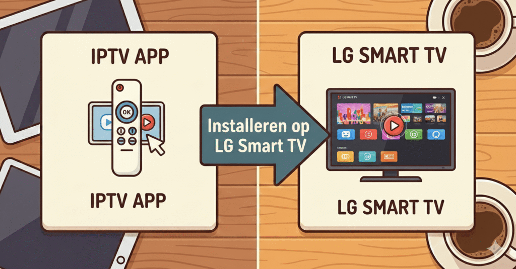 IPTV op LG Smart TV Installeren 1 IPTV op LG Smart TV Installeren